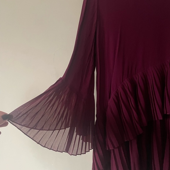 Zara berry Tunic Mini Dress - Picture 3 of 4